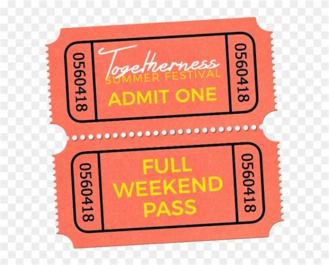 Admission Ticket Template, HD Png Download - 616x597(#5484166) - PngFind