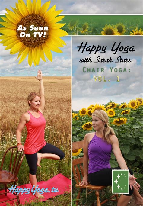 Happy Yoga with Sarah Starr: Chair Yoga Volume 1 | Collage Video