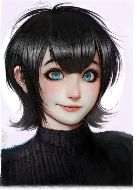 mavis dracula (hotel transylvania) drawn by randy_(awesomevillage