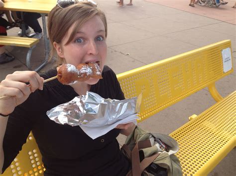 Deep Fried Cookie Dough - My favorite food at the Minnesota State Fair