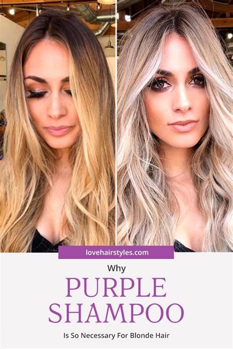 Purple Shampoo Before And After Brown Hair