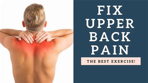 BEST Exercise For Upper Back Pain Relief and Improved Posture - YouTube