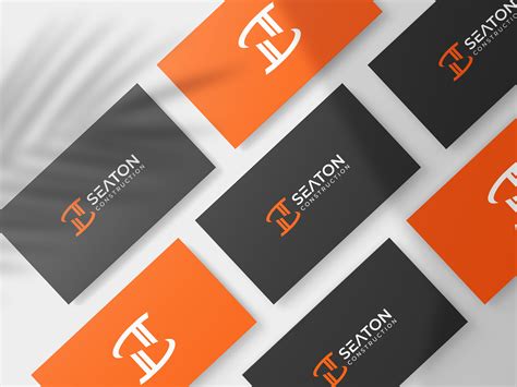 Seaton Construction Logo Design on Behance