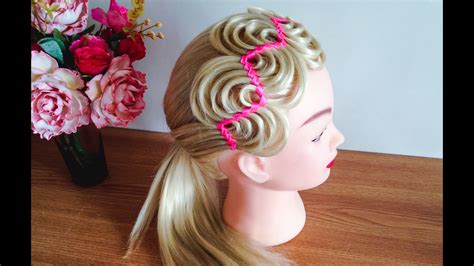 ПЛЕТЕНИЕ " ГОЛЛИВУДСКАЯ ВОЛНА" . Плетение с лентой. LOZNITSA - YouTube