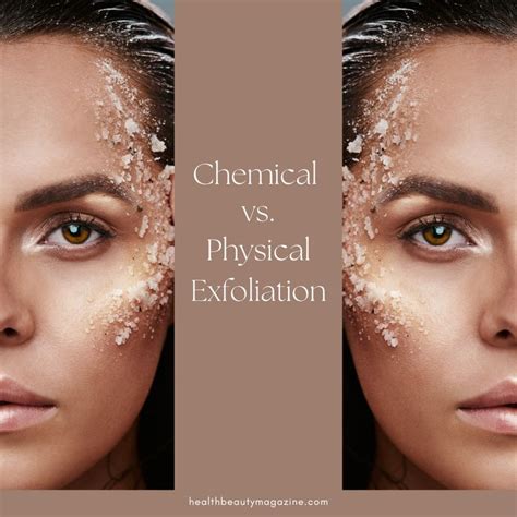 chemical exfoliation  physical  tahlia backhouse blog
