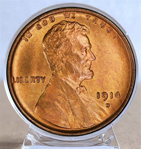 1914 D Lincoln Penny USA Commemorative Coin - Etsy