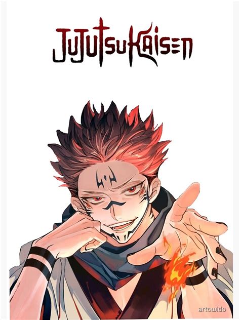 "JUJUTSU KAISEN" Poster by artowido | Redbubble