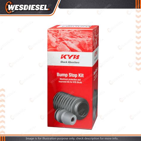 2x Rear Strut Bump Stop + Dust Cover Kit fits Audi A1 8X A3 8L 8P FWD