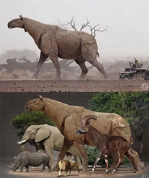 Mamífero Terrestre - O Paraceratherium || O maior mamífero terrestre que já existiu! 🐘🦏 Com ...