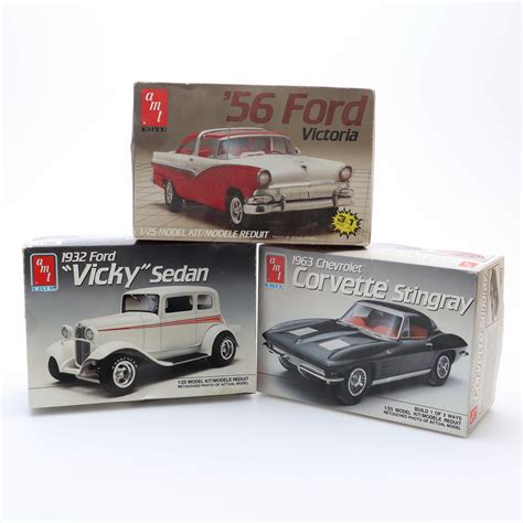 Bilder för 4042529. MODELLBILAR, 3 st, i originalkartonger, "Corvette