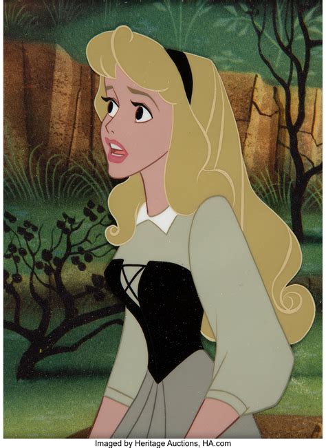 Sleeping Beauty Briar Rose Production Cel (Walt Disney, 1959