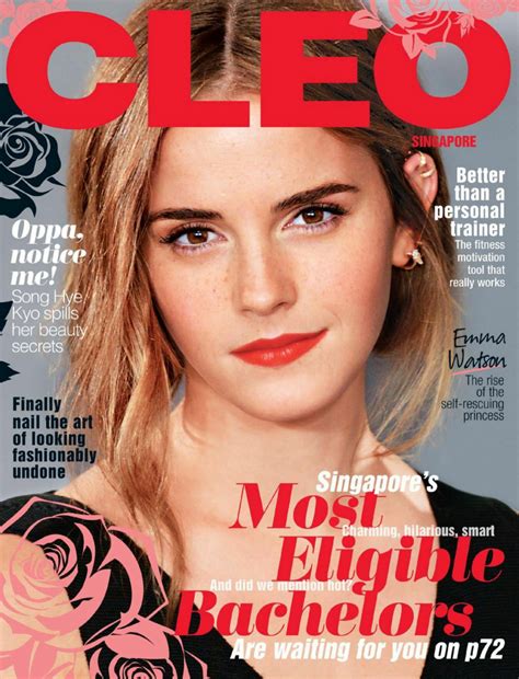 Emma Watson - Cleo Madgazine Singapore May 2017 Issue • CelebMafia