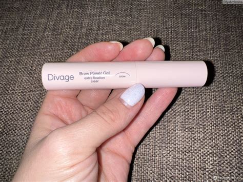 Гель для бровей DIVAGE Экстра-фиксирующий Brow Power - «Супер стойкий ...