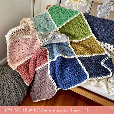 patch blanket crochet kits homelea lass