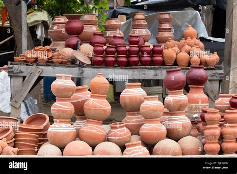 handmade terracotta ceramic clay based earthenware   cooking