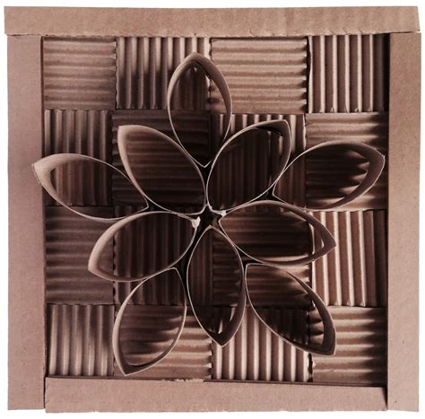 Diy Wall Art With Cardboard at Jenna Hudson blog