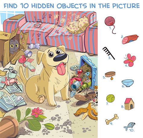 Hidden Objects Pets - Puzzle Prime