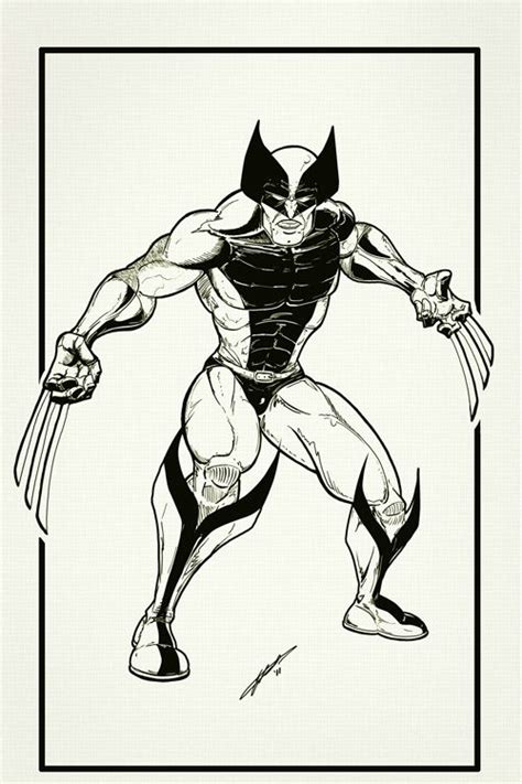 Wolverine Cartoon Drawing at PaintingValley.com | Explore collection of Wolverine Cartoon Drawing