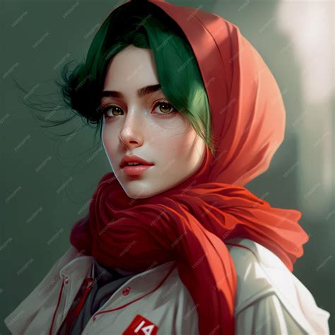 Premium Photo | Beautiful pakistani girl portrait, generative ai