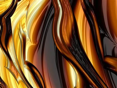 A Yellow and Black Abstract Painting · Free Stock Photo