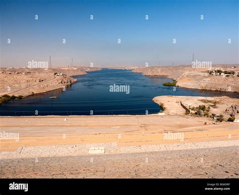 aswan high dam lake nasser high resolution stock photography  images
