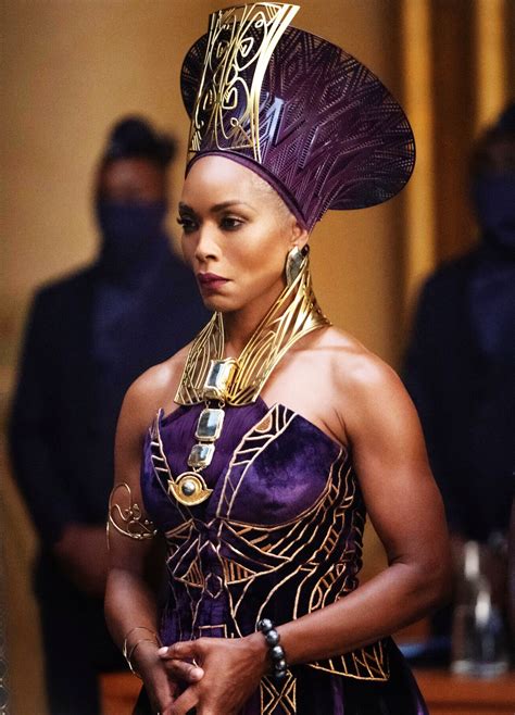 Angela Bassett as Queen Ramonda in Black Panther: Wakanda Forever (Film