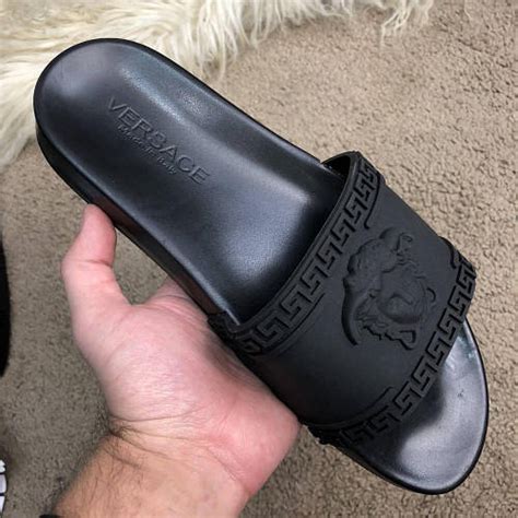 Шлепки Versace Slide Sandal Medusa Black, цена 330 грн — Prom.ua (ID ...