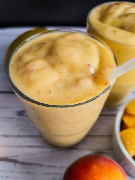 Ultimate Peach Mango Smoothie Recipe: Dairy-Free - U Keep Cooking