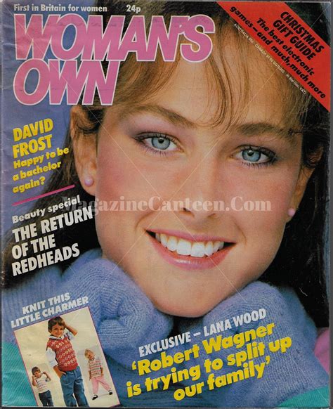 Woman's Own Magazine - Lana Wood – magazine canteen