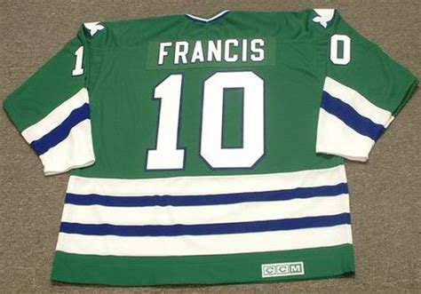 RON FRANCIS | Hartford Whalers 1984 Away CCM Throwback NHL Hockey Jersey