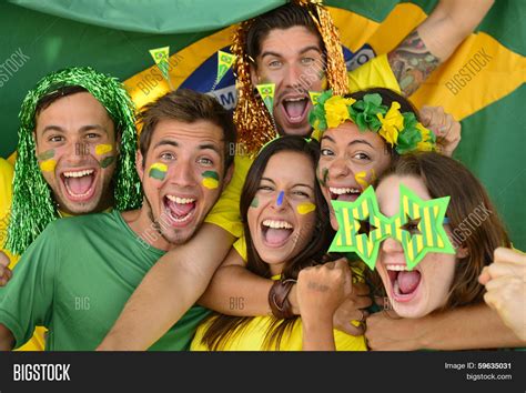 Happy Group Brazilian Image & Photo (Free Trial) | Bigstock
