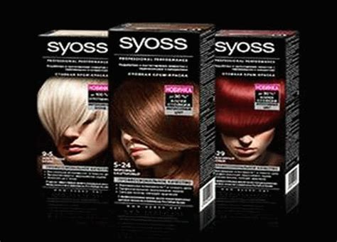 Краска Сьес: Syoss Oleo Intense для волос, палитра цветов по номерам ...