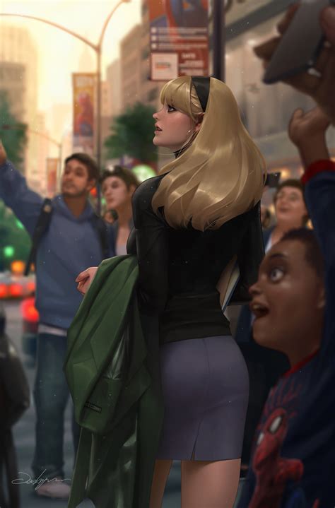 ArtStation - Gwen stacy