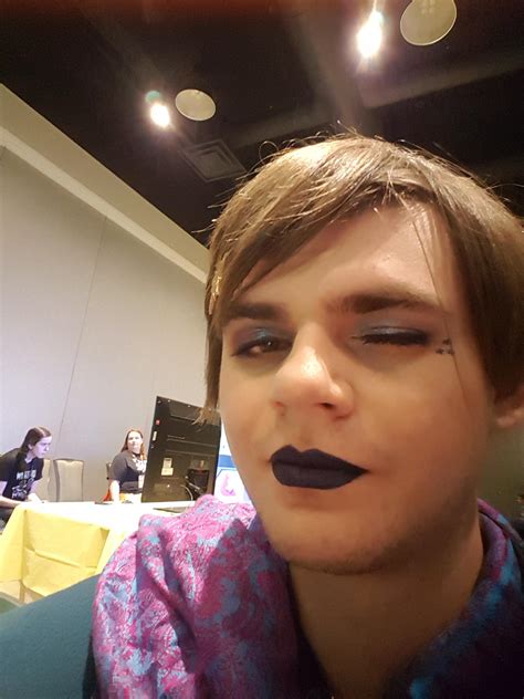 My friend did my makeup and I went out in public fully fem for the