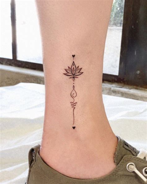 creative  beautiful ankle tattoo ideas  women small unique
