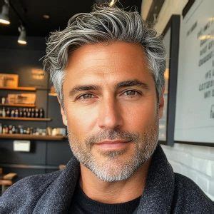ideas  salt  pepper hair  men     timeless