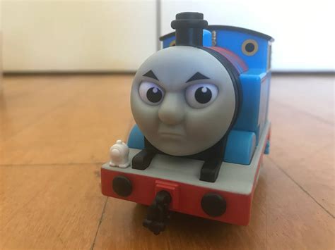 Angry Face Thomas by MrDankEngine on DeviantArt