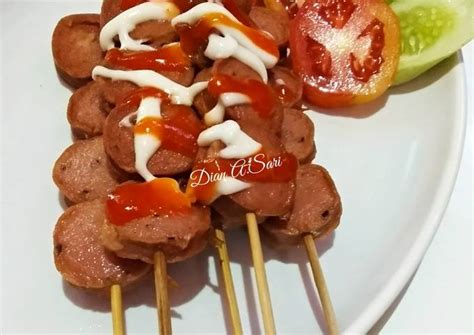 resep sosis goreng oleh dian asari cookpad