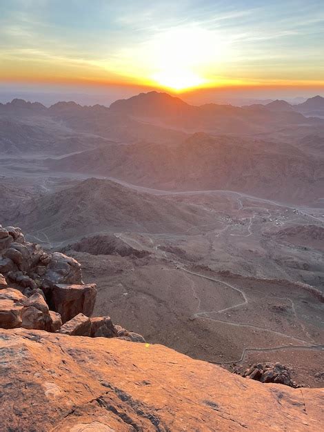 Premium Photo | Sunrise moses mountain sinai egypt