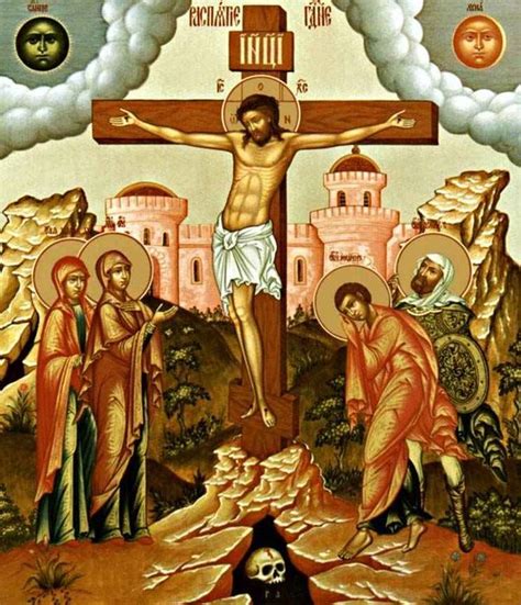 Икона «Распятие Иисуса Христа» | Православная икона, Картины ...