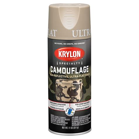 Krylon Camouflage Sand аэрозольная камуфляжная краска