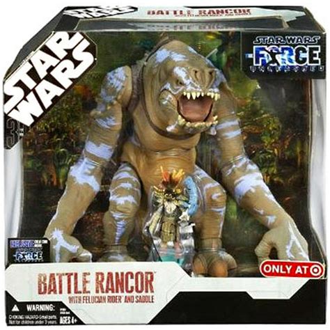 Battle Rancor with Felucian Rider & Saddle Action Figure Set Star Wars