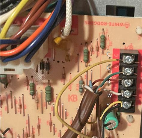 electrical - No voltage on old thermostat wiring - Home Improvement ...