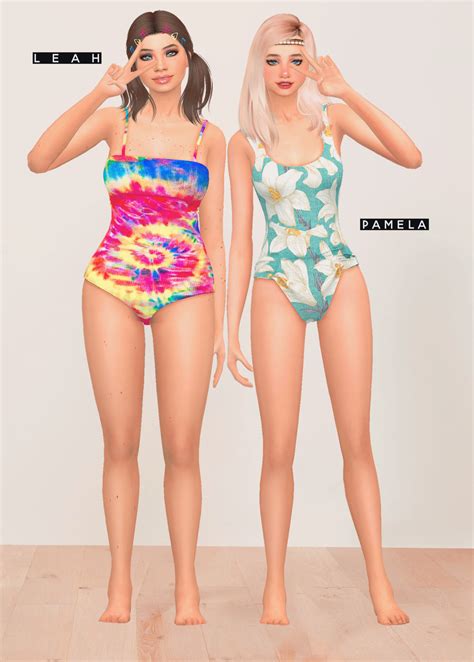 Daisy Pixels | Simple swimsuit, Sims 4 toddler clothes, Sims 4 toddler