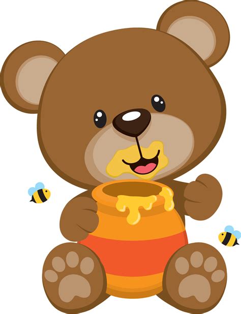 Ursinho Colorido Desenho - Desenho Animado De Ursinho Fofo Cute Bear Head Cartoon Element