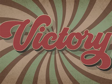 Editable retro text effect. by Arvind Sagar on Dribbble