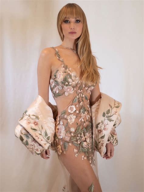 JENNIFER LAWRENCE – Golden Globes Awards Photoshoot, January 2026