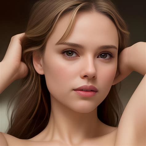 Scarlett Johansson / Natalie Portman Mash (AI) by DolphinRiders on