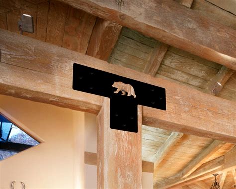 Standard 6" T Bracket With Design Options – Madison Iron and Wood