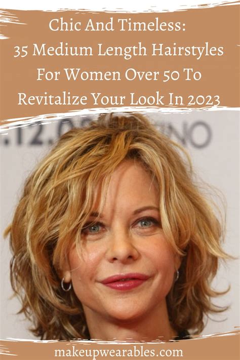 Sculpted Sophistication: Medium Length Hairstyles For Women Over 50 | Over 50 hairstyles for
